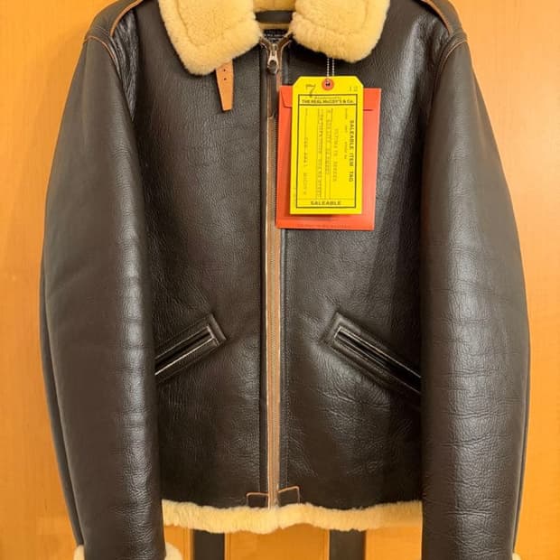 [38] 리얼맥코이 B-6 B6 무스탕