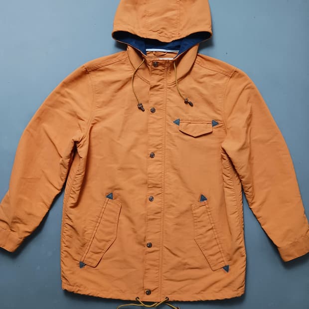 [L] 리바이스 오렌지 후드 바람막이 자켓