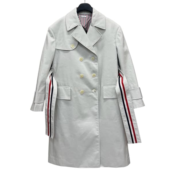 톰브라운 RWB 커프스 매킨토시 벨트 트렌치 코트 ( 88 )