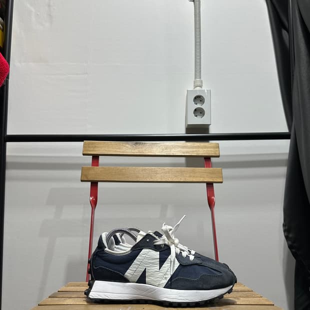 230) 뉴발란스 운동화 여성 여자 신발 327 네이비 스니커즈