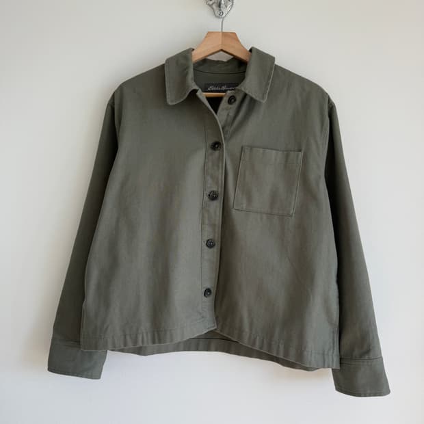 에디바우어(Eddie Bauer) 코튼 셔츠 자켓