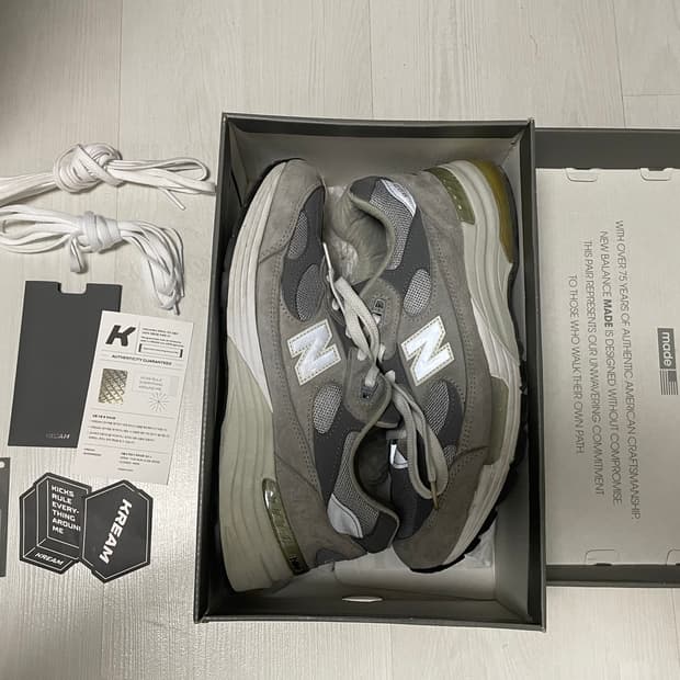 뉴발란스 992 그레이 270 / m992gr