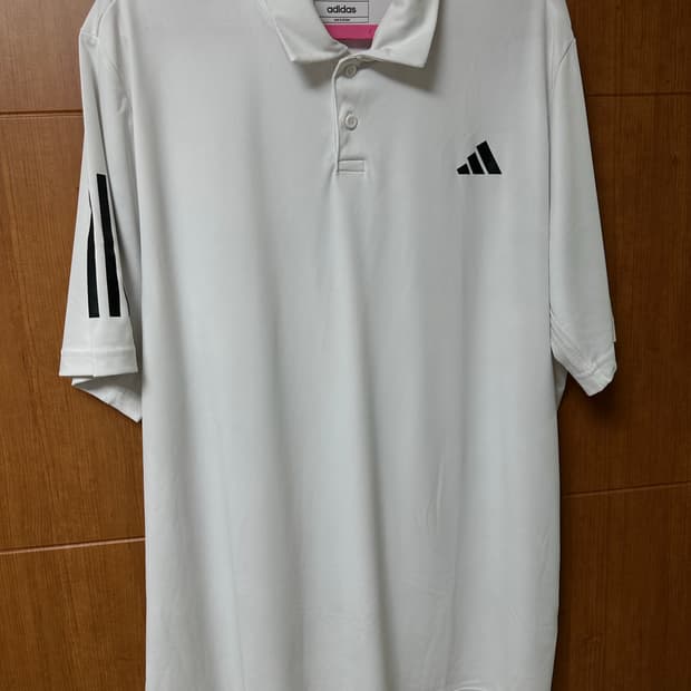 [3XL] 아디다스 클럽 3S 테니스 폴로 셔츠 카라티 화이트