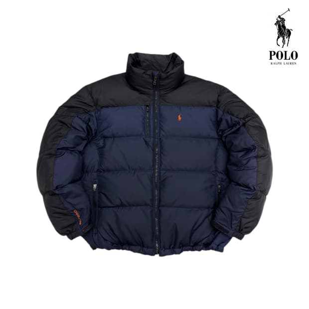 폴로 포니 푸퍼 덕다운 패딩 