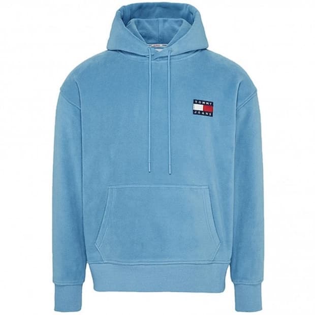 타미진스 여성 뽀글이 후리스 스타일 후드티 m 하늘색