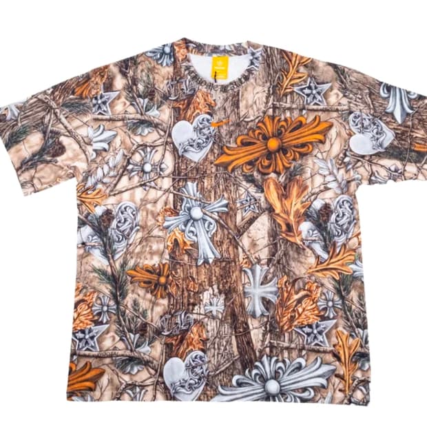 [XXL] 크롬하츠 녹타 반팔 티셔츠 리얼트리 카모