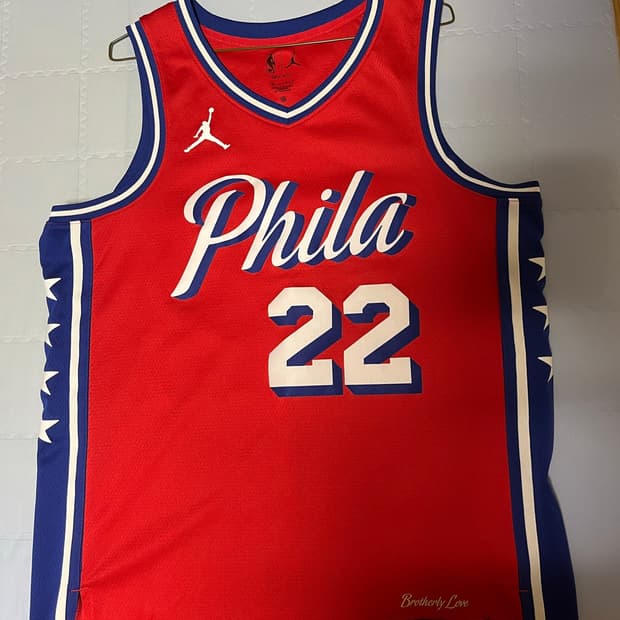 조던 nba 필라델피아 져지