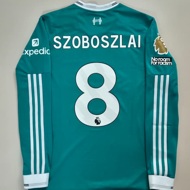 25-26 리버풀 써드 8번 소보슬라이 긴팔유니폼 L