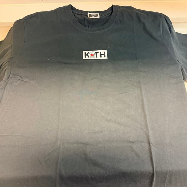 [국내정품/XXL] KITH 키스 x 피너츠 스누피 클래식 박스로고 반팔