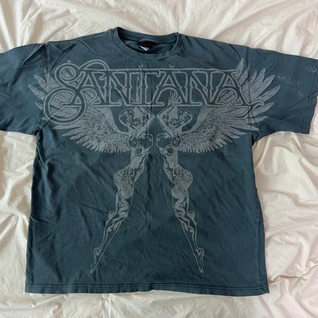 santana double abraxas angel 2006 티셔츠 XL