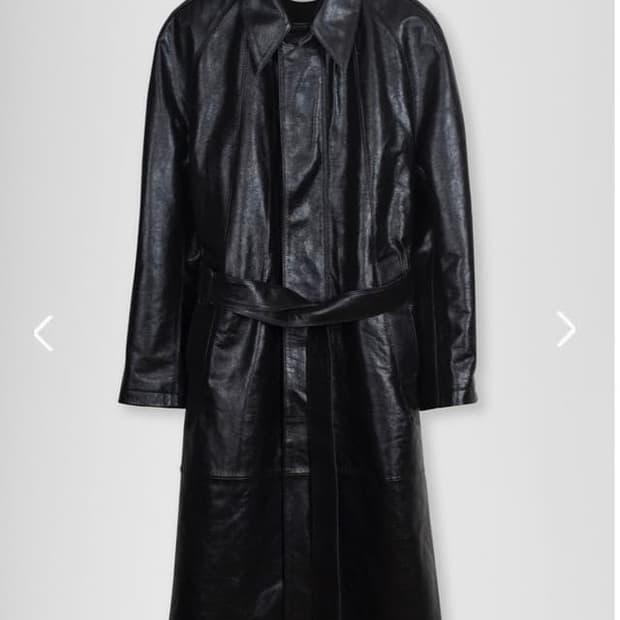 누마레 레더 코트