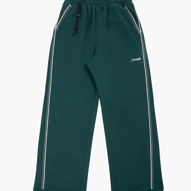 아더에러 Verif small logo sweatpants 그린a2