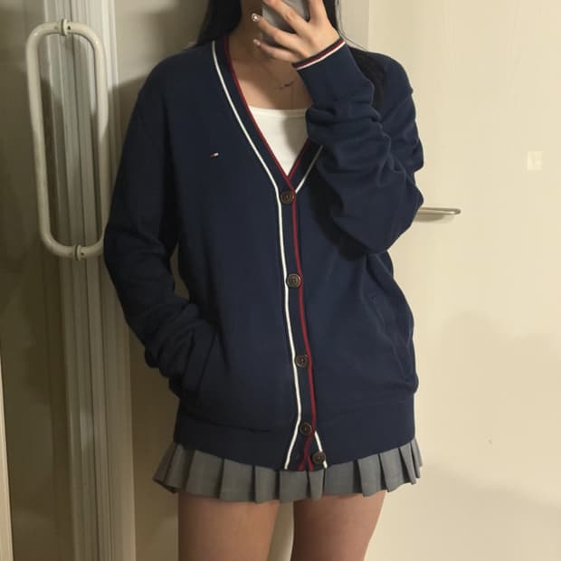 타미힐피거 가디건