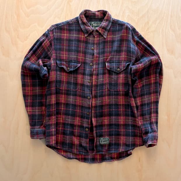 일본 빈티지 체크 셔츠 (M size)