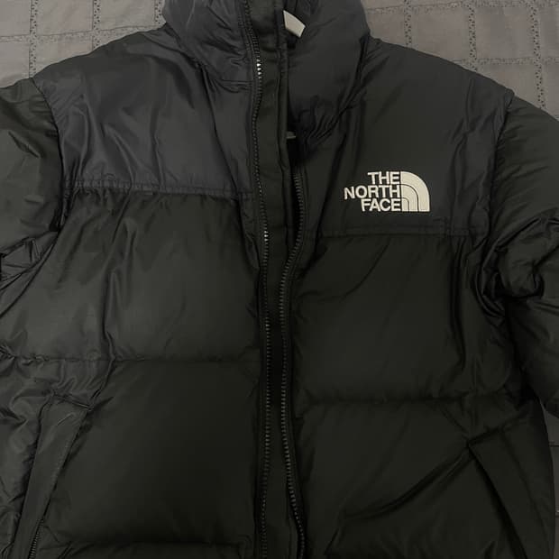 노스페이스 에코 눕시 패딩 블랙 s 무광