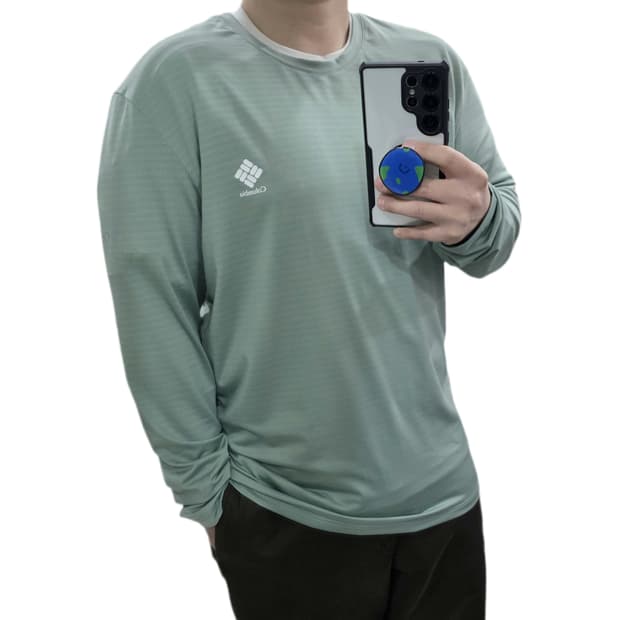 XXL 컬럼비아 기능성 옴니프리즈 제로 긴팔티셔츠 민트