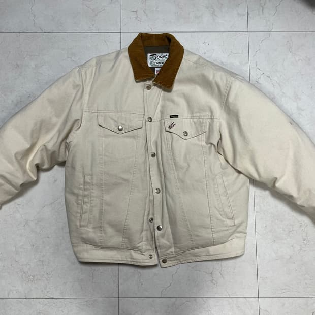 Supreme x Schott 다운 자켓 L