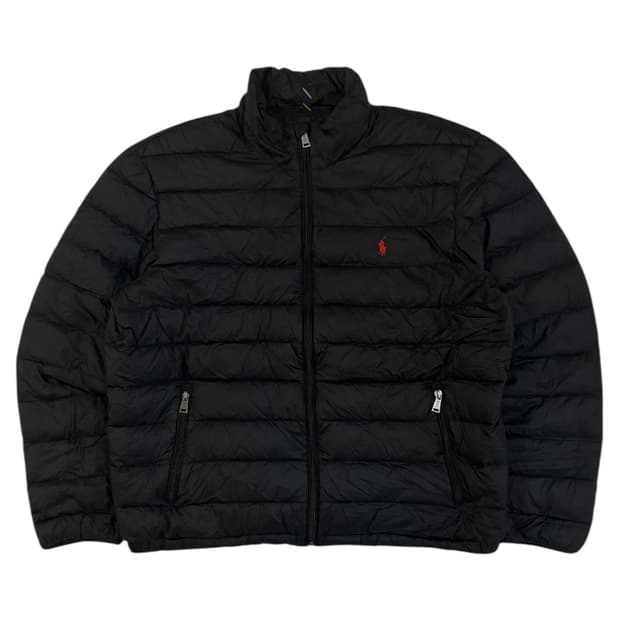 폴로 랄프로렌 덕다운 경량패딩 블랙