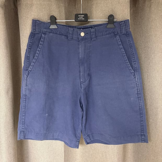90s 빈티지 올드 스투시 Stussy 립스탑 코튼 쇼츠 반바지 32