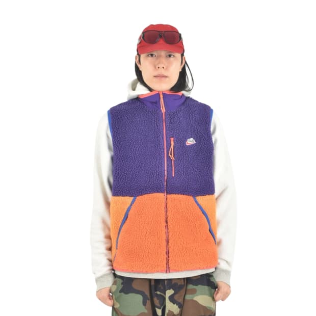 나이키 NSW 쉐르파 양털 후리스 조끼 베스트 N0492