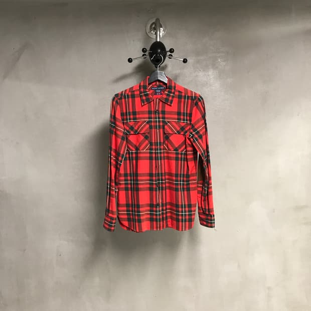 랄프로렌 포켓 체크 셔츠 6(W)