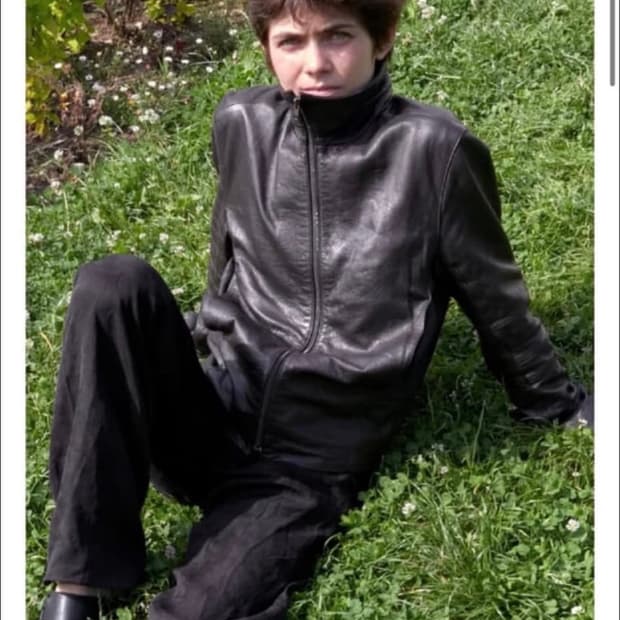 [1] 머듈 레더 자켓 브라운