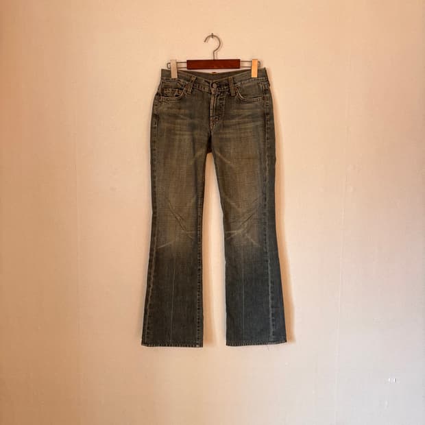 세븐진 26 부츠컷 청바지 미국 데님 제롬 다한 수입 정품 맨카인드