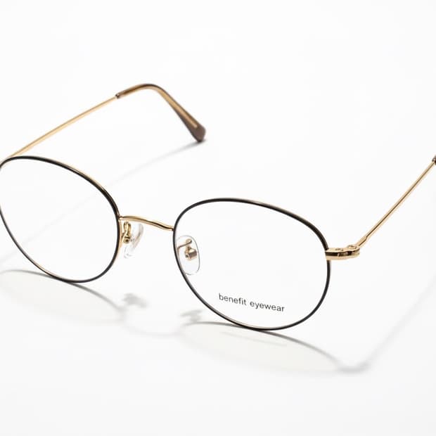 베네핏 아이웨어 금테 안경 / 리미티드 에디션