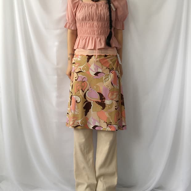 Shirring blouse