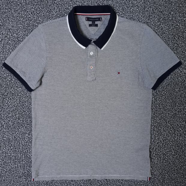 [무료배송][100]타미힐피거 남성용 반팔티 카라티