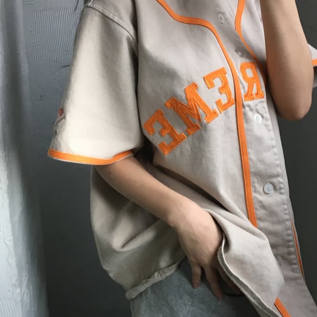 Supreme 슈프림 97s 트윌 코튼 베이스볼 셔츠