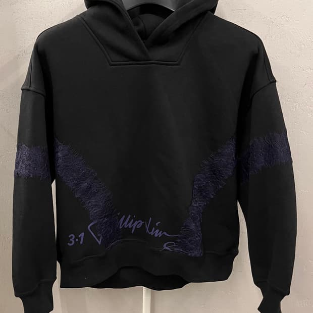 3.1 필립림 스튜디오 블랙 후드티