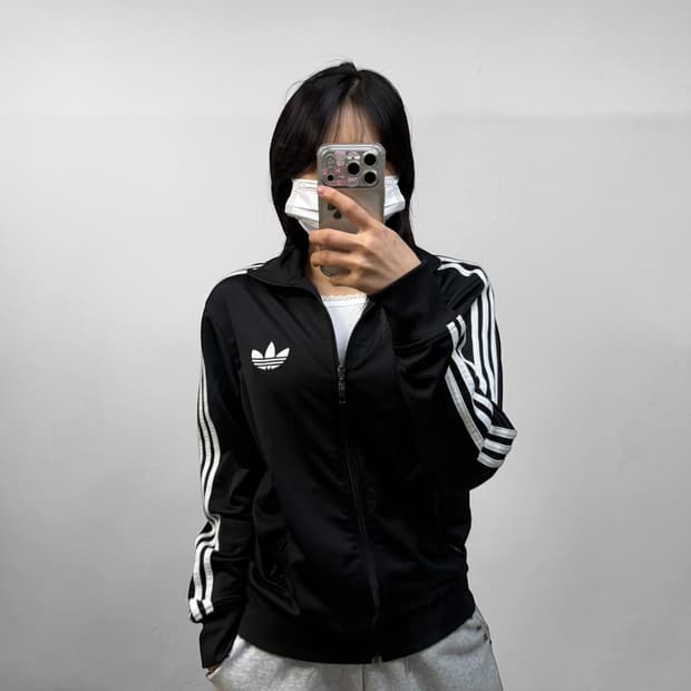 아디다스 파이어버드 트랙탑 져지 블랙