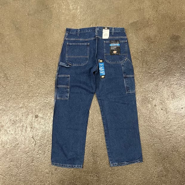 디키즈 데님 더블니 팬츠 (32“)