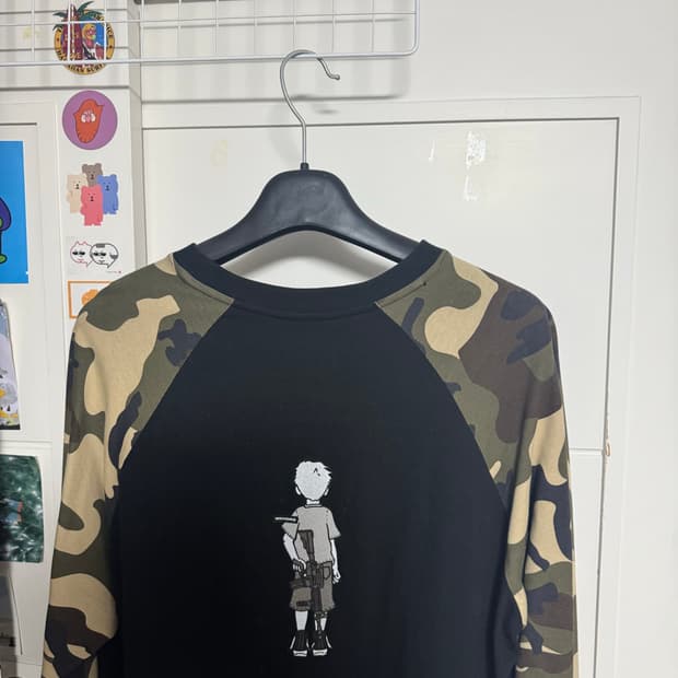 위캔더스 카모 롱스리브 판매