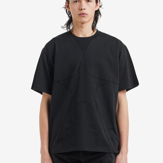 NOSTASY NOSTASY STAR TEE CHARCOAL