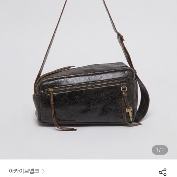 새상품) 아카이브앱크 러브 락 바이커 백