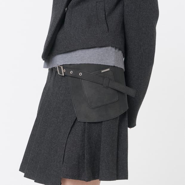 Pocket belt bag BLACK