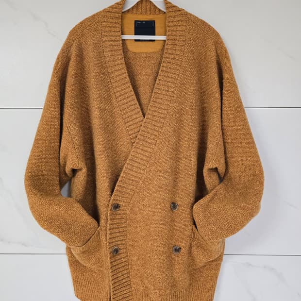 meanswhile 더블 브레스트 니트 가디건 (3)
