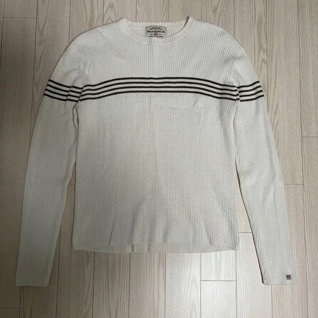 00s Polo jeans stripe knit