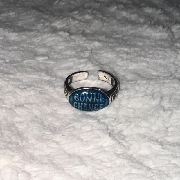 Bonne Change bluestone ring