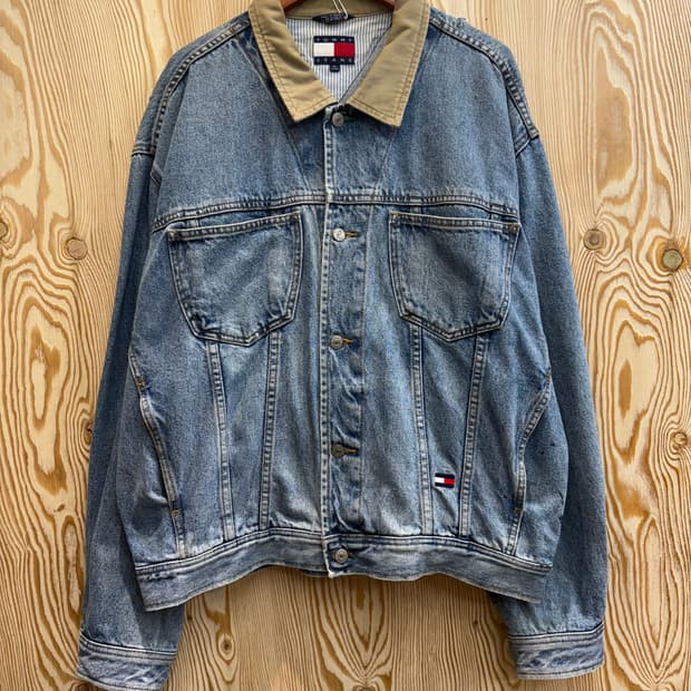 90s 타미힐피거 트러커 자켓