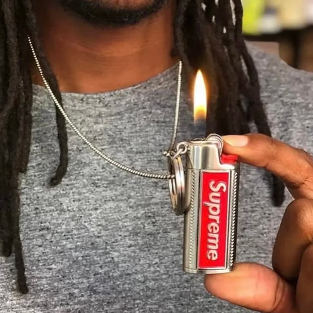 슈프림 라이터 메탈 홀스터