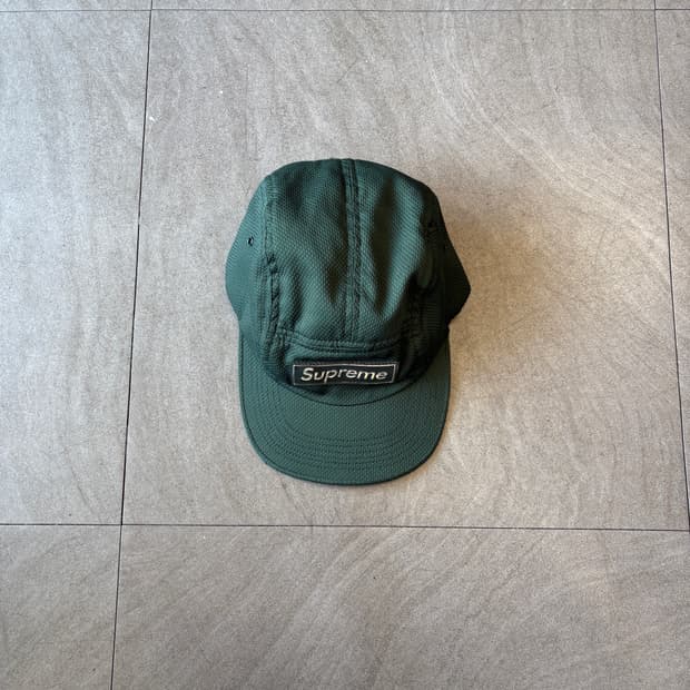 18FW 슈프림 나일론 피케 캠프 캡