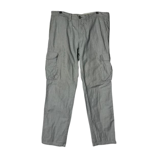 [INCOTEX] 인코텍스 스트라이프 카고팬츠