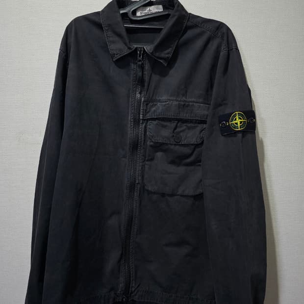 정품 스톤아일랜드 올드이펙트 오버셔츠 자켓 100 / L