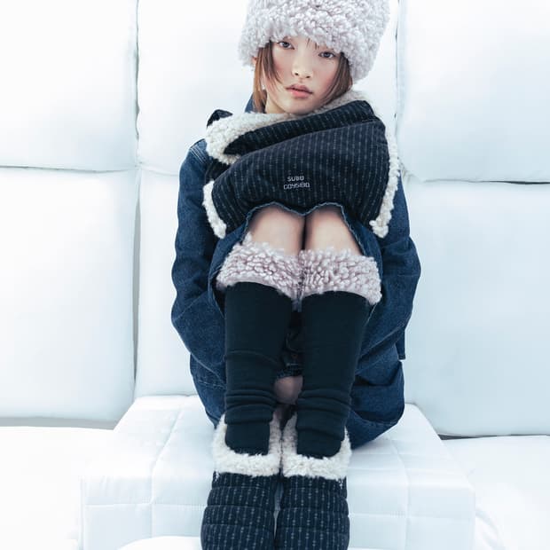 코이세이오 스부 SNUG PADDING SHOES BLACK 