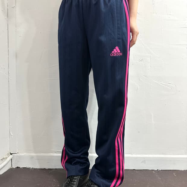 adidas pink line pants