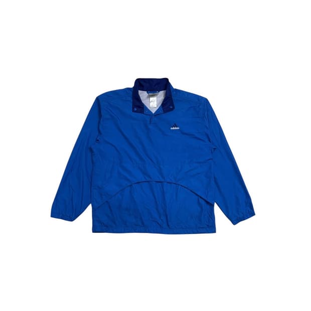 아디다스 빈티지 아노락 블루