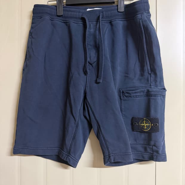 스톤아일랜드 반바지 L 네이비